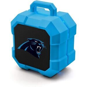 NFL Carolina Panthers Speaker Wireless Bluetooth Shockbox LED Light Portable New